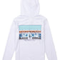 Boys Shade Performance Hoodie Castaway White