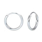 Sterling Silver Endless Hoop Earring For Babies and Kids