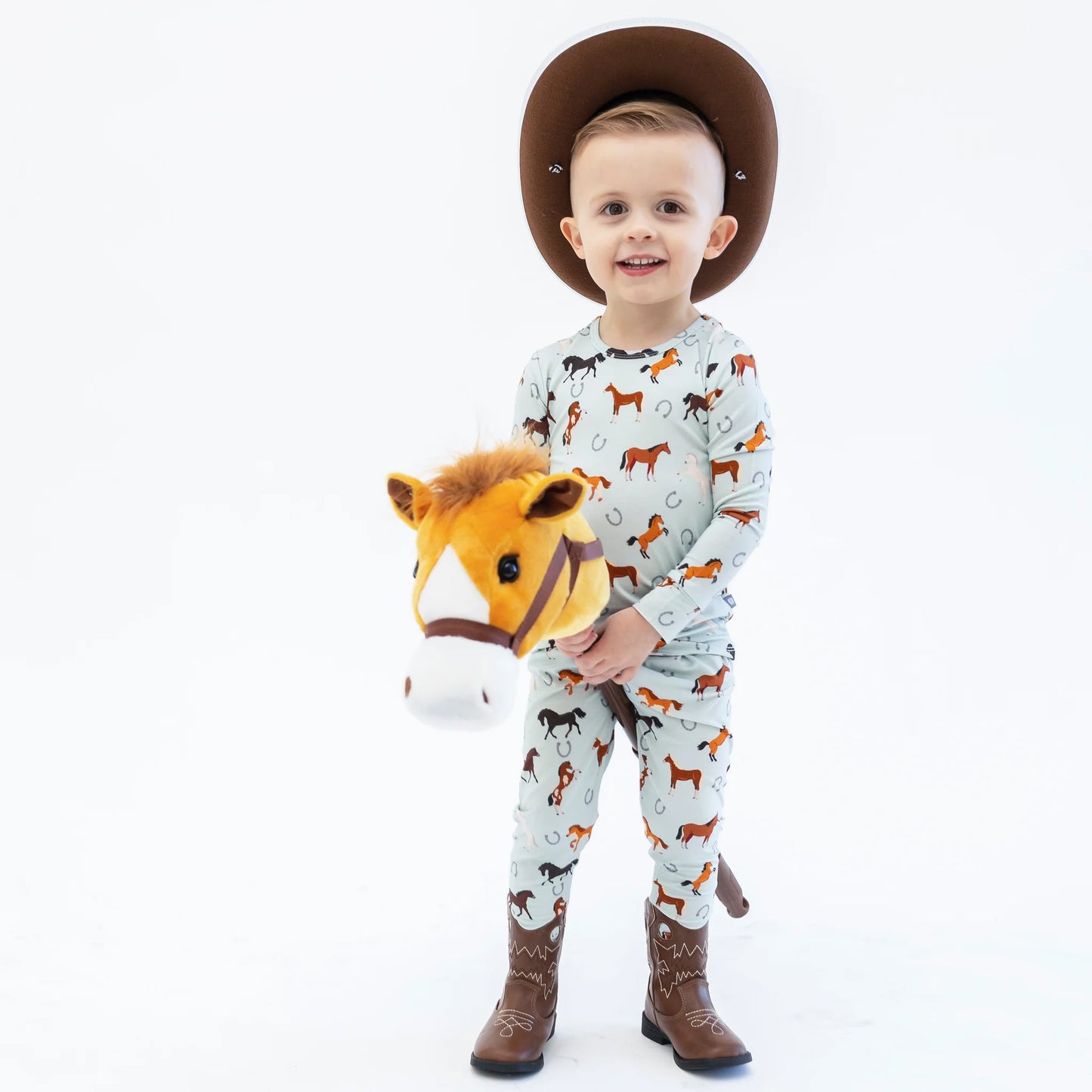 Western Horses Two Piece Jammies