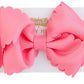 Scallop Bow Headband