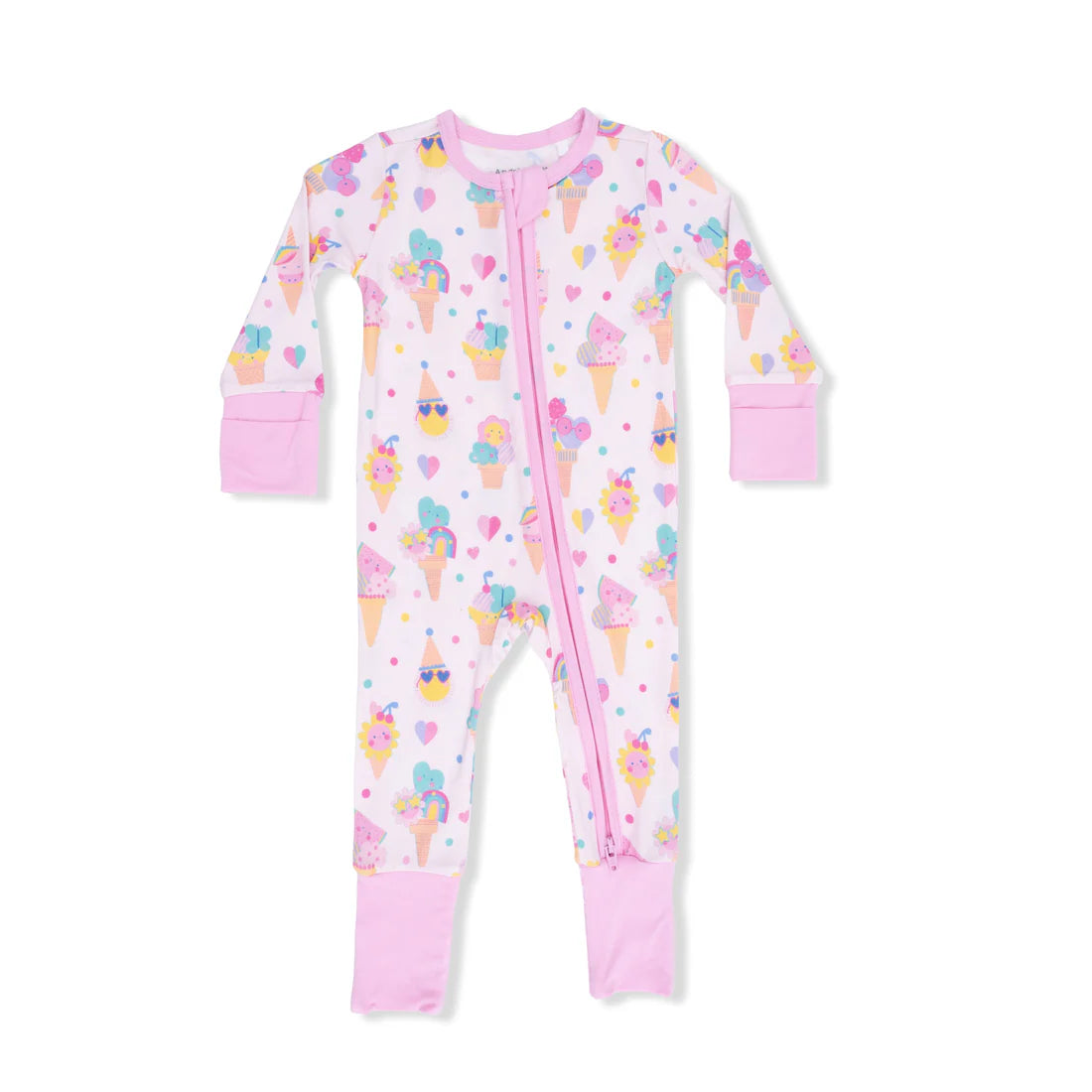 Ice Cream Fun Crew  Convertible Romper