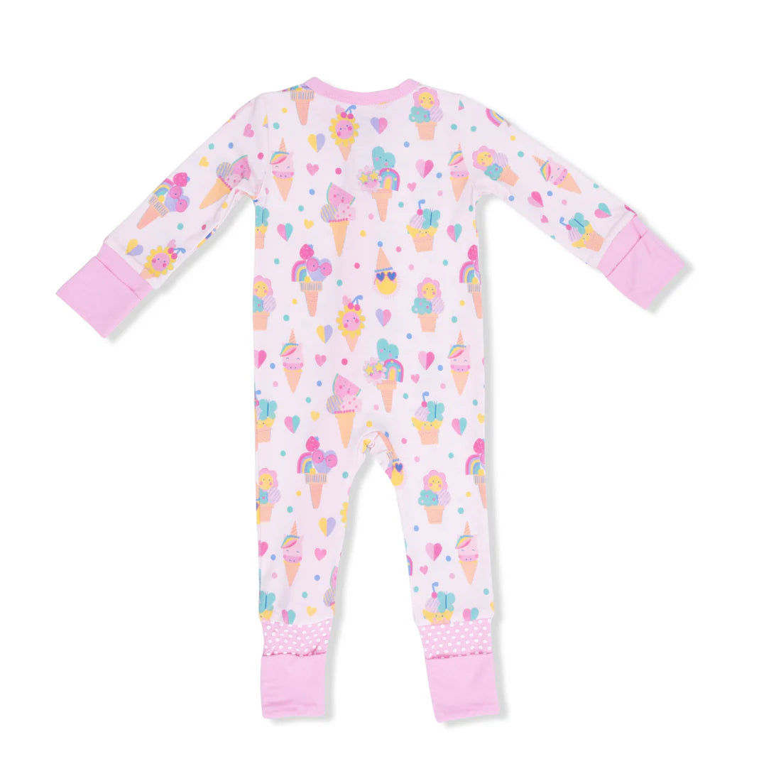 Ice Cream Fun Crew  Convertible Romper