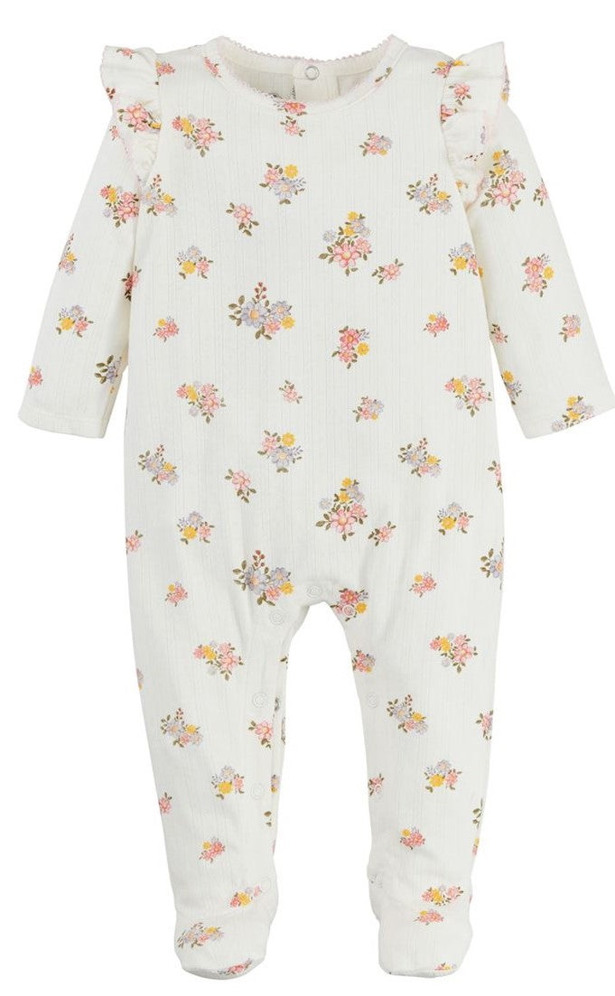 Ivory Floral Sleeper