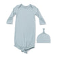 Solid Jadeite  Knotted Gown and Hat