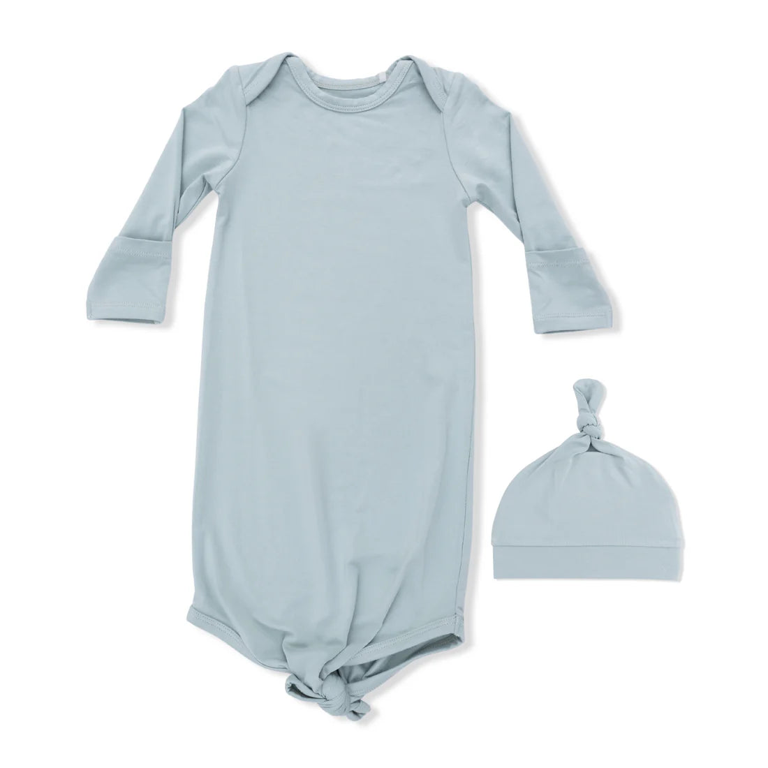 Solid Jadeite  Knotted Gown and Hat