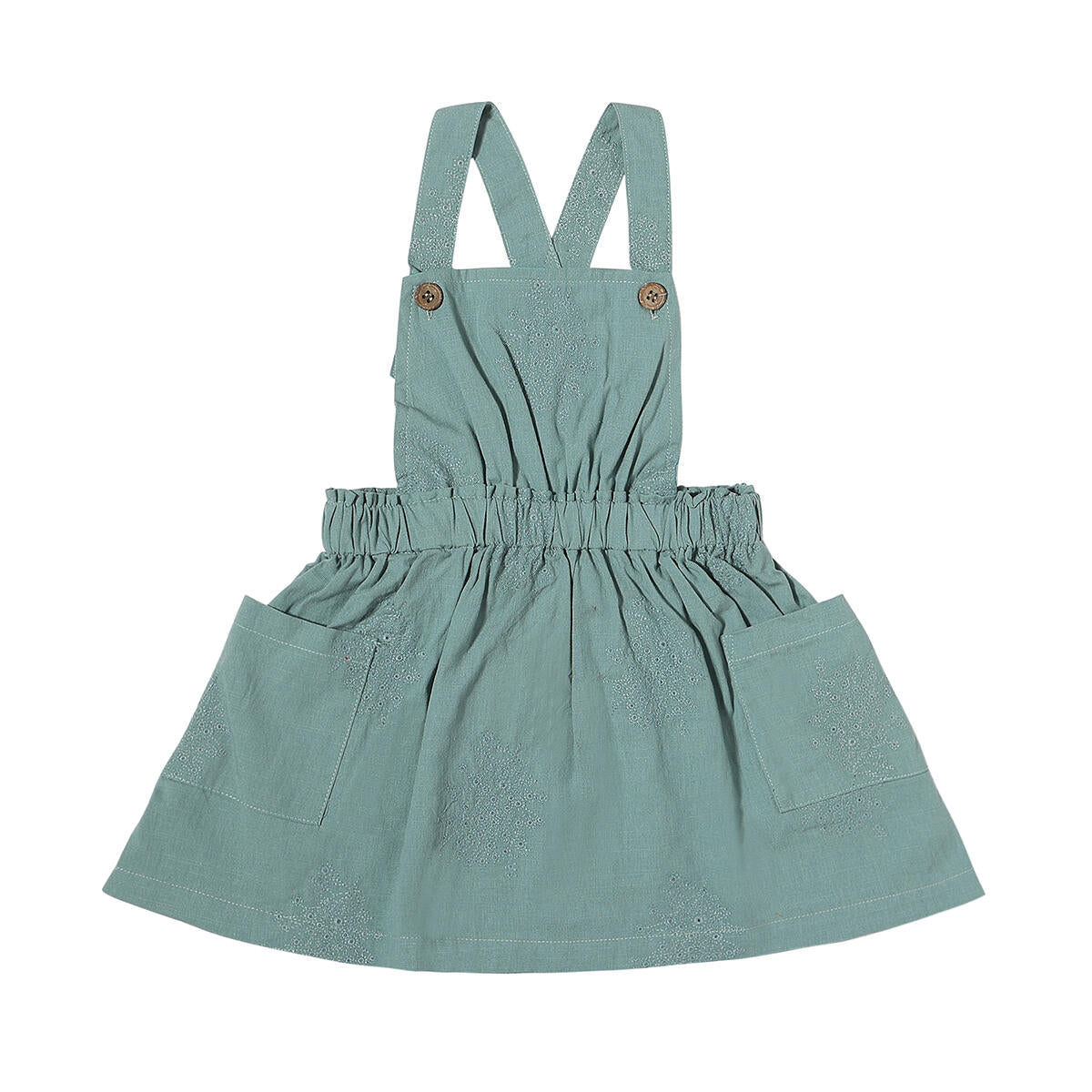 Dusty Teal Jenna Romper