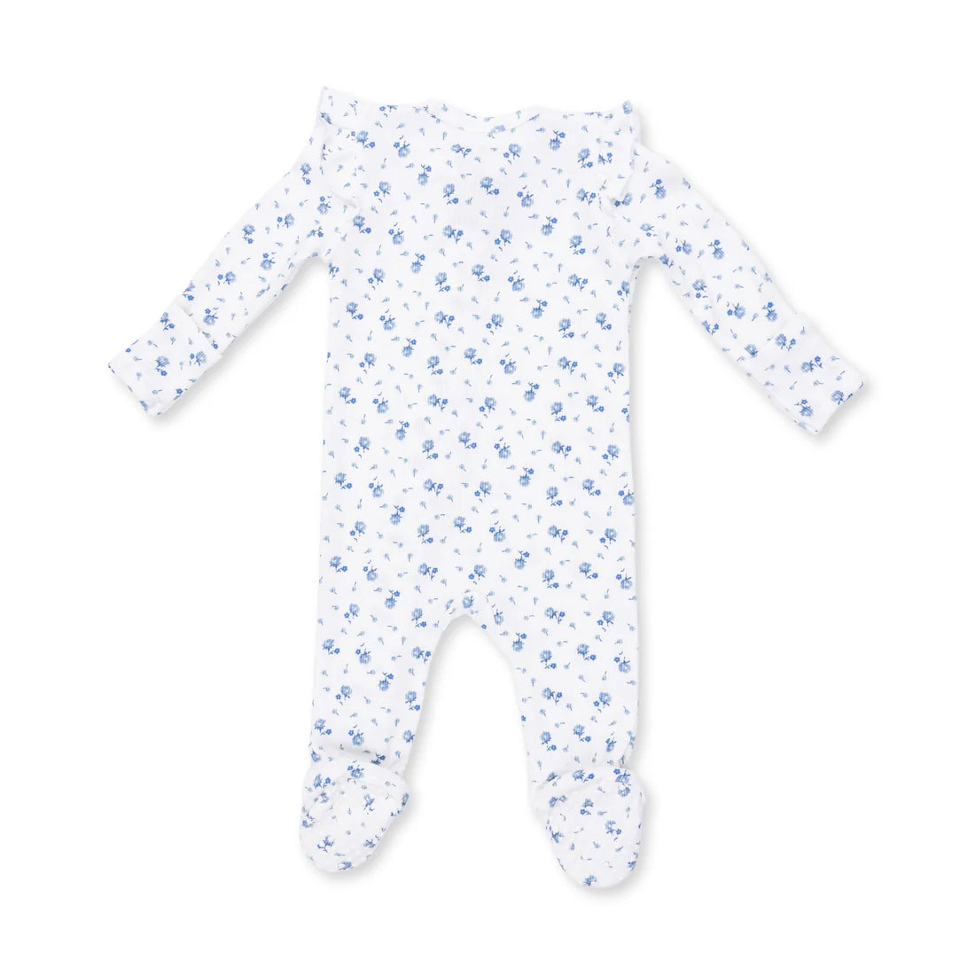 Joli Rosette  2 Way Ruffle Sleeve Zipper Footie