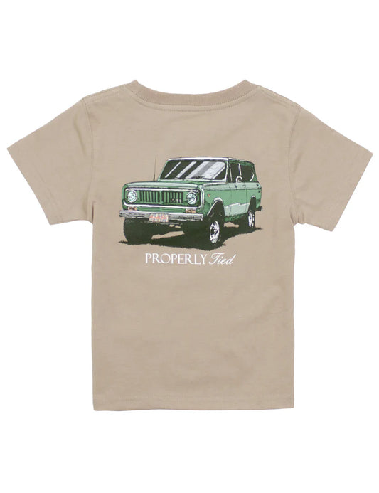 Boys Joyride SS Sand