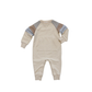 Crewneck Jumpsuit-Colorblock