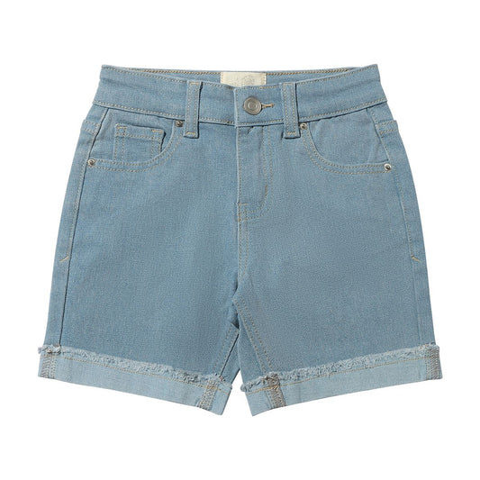 Light Wash Kelsey Denim Shorts
