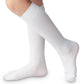 Classic White Nylon Knee Socks