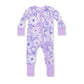 Lacy Lavender Floral  Convertible Romper