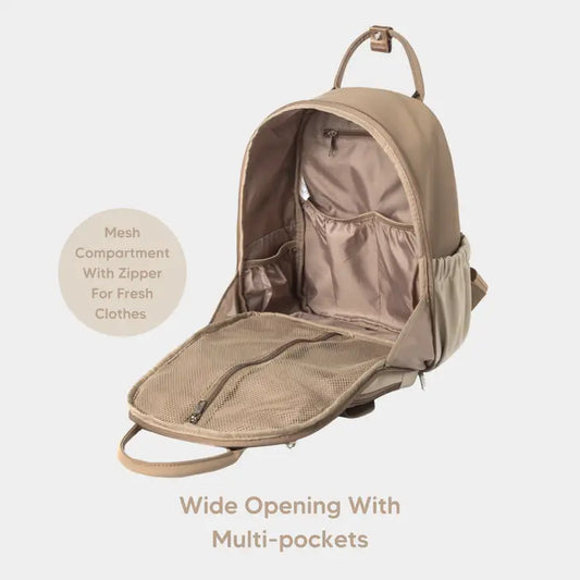 Play Diaper Bag Backpack (Latte)