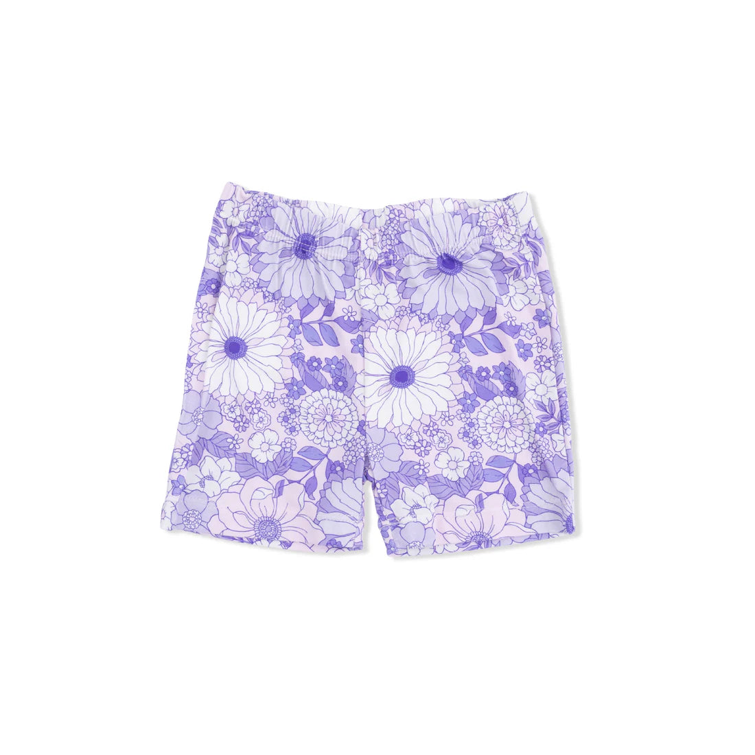 Lacy Lavender Floral  Loungewear Short Set