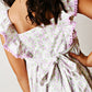 Swoon Kids Lavender Garden Pinafore Dress
