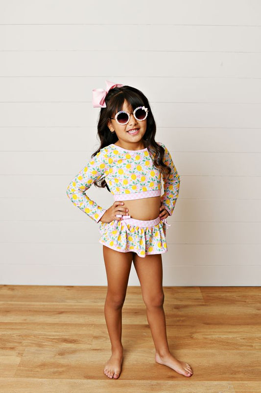 Swoon Kids Pink Lemonade 2 PC Swim