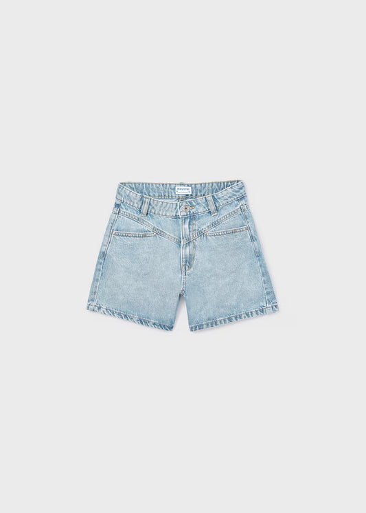 Mayoral 6202 Girl Denim Shorts