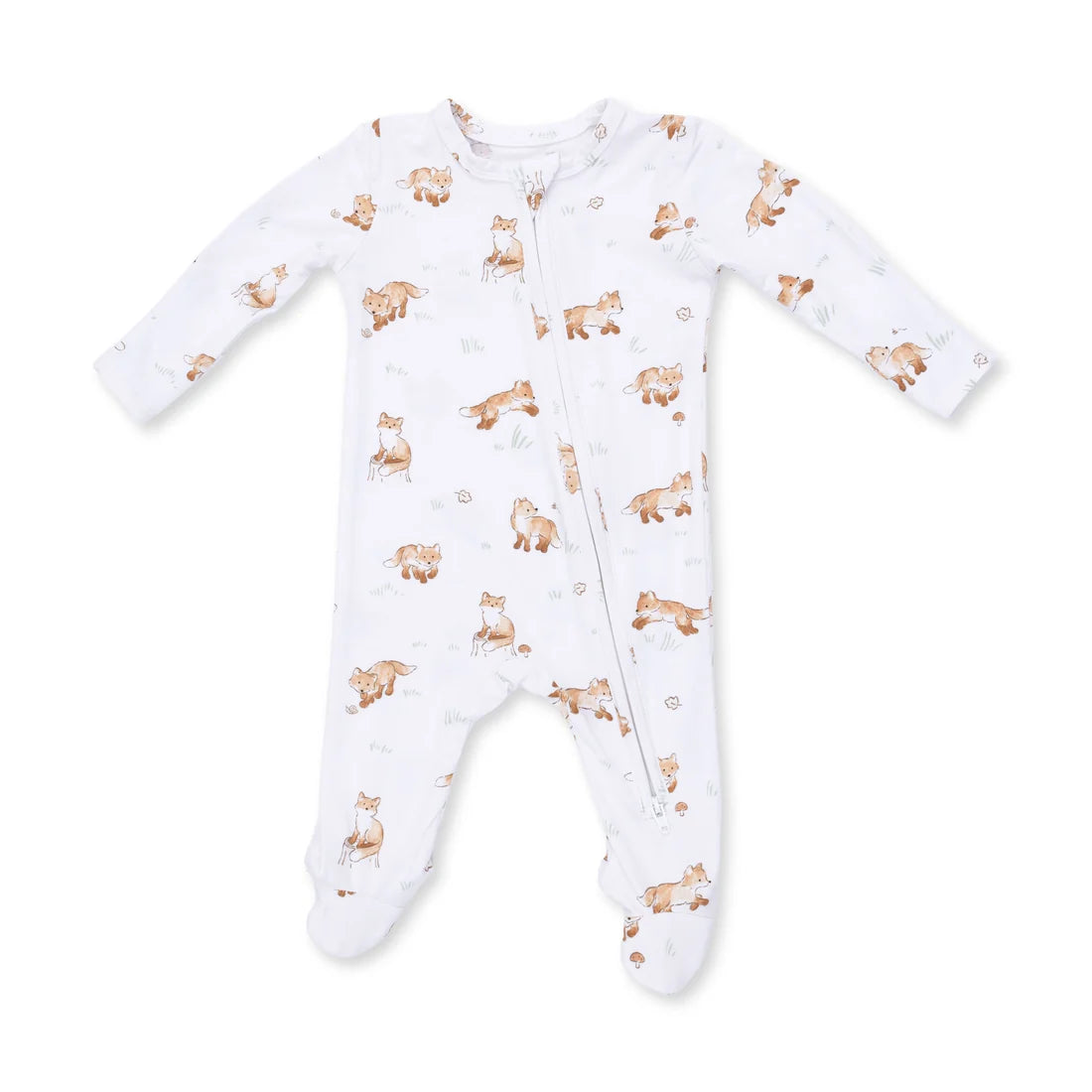 Little Explorer Fox  2 Way Zipper Footie