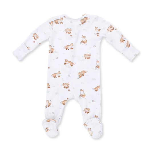 Little Explorer Fox  2 Way Zipper Footie
