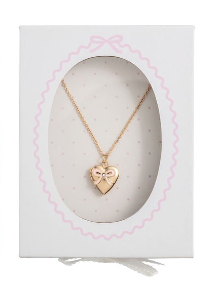 Bow & Locket Necklaces