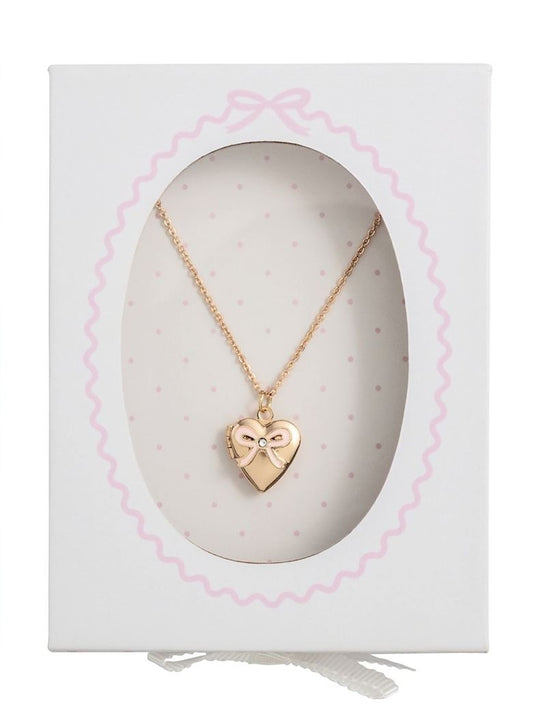 Bow & Locket Necklaces