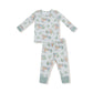 Buck Deer  Long Sleeve Loungewear Set