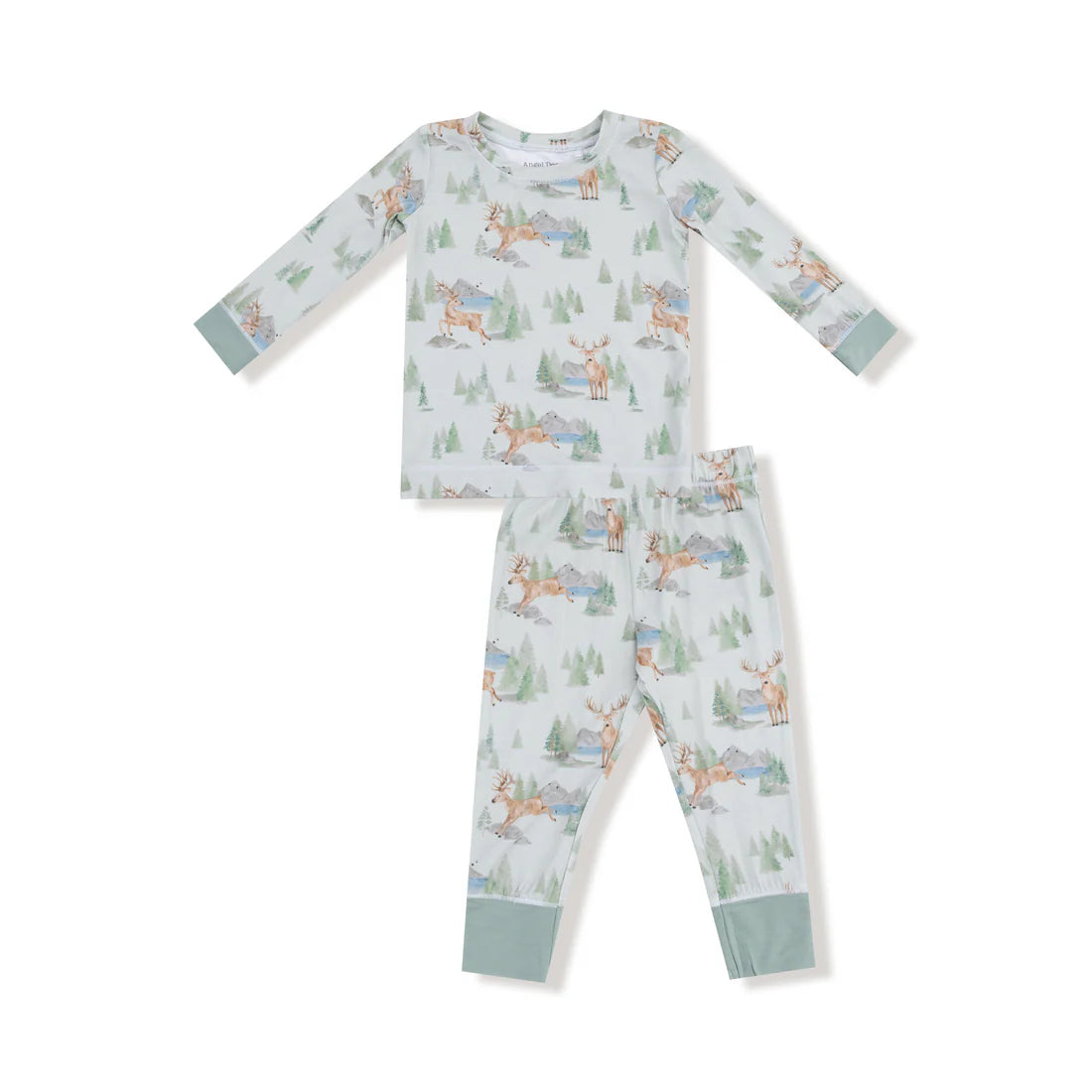 Buck Deer  Long Sleeve Loungewear Set