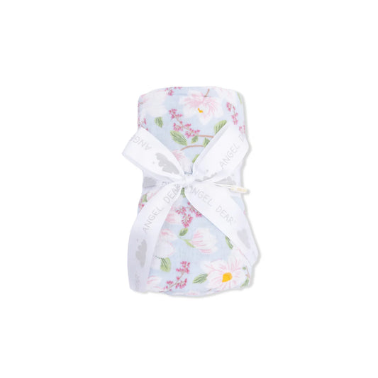Magnolias  Swaddle Blanket