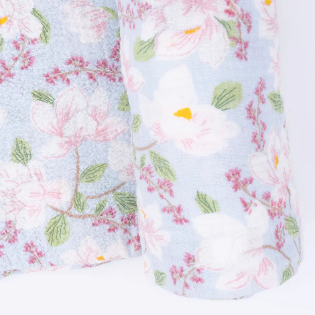 Magnolias  Swaddle Blanket