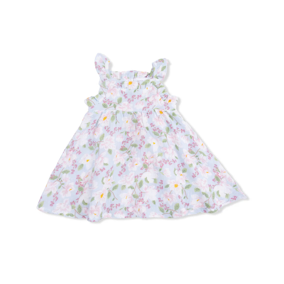 Magnolias  Paperbag Ruffle Sundress with Bloomer