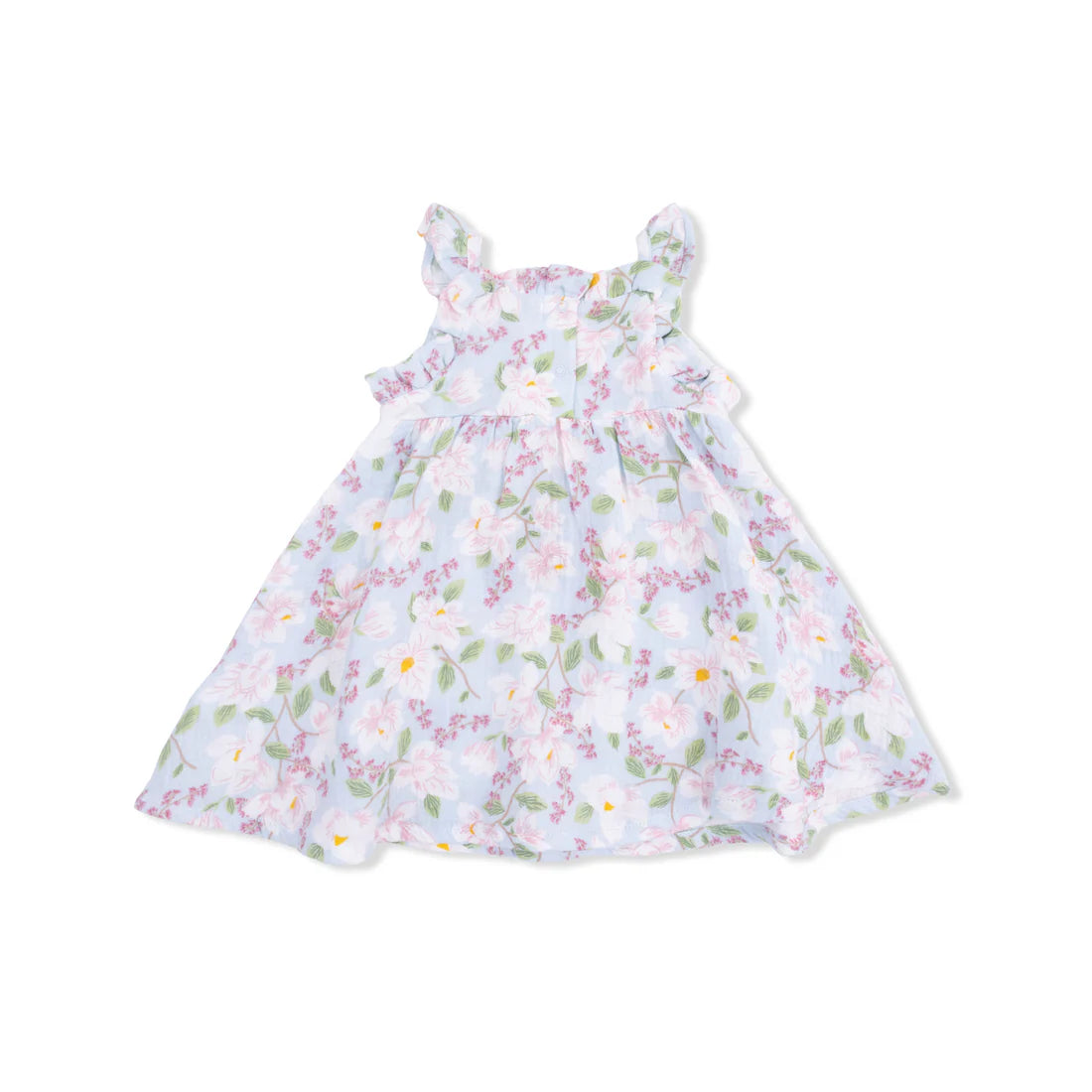 Magnolias  Paperbag Ruffle Sundress with Bloomer