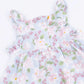 Magnolias  Paperbag Ruffle Sundress with Bloomer