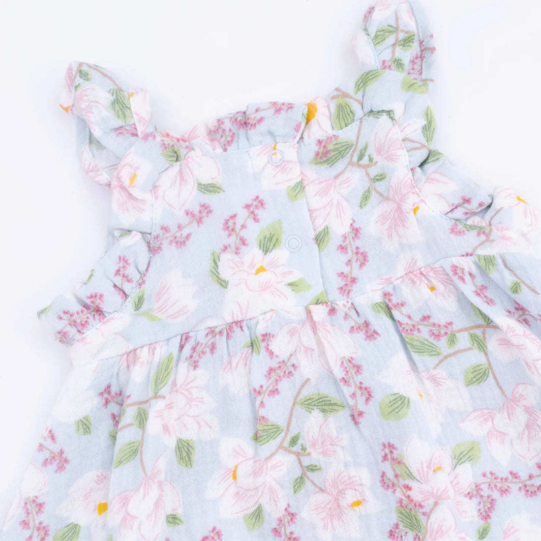 Magnolias  Paperbag Ruffle Sundress with Bloomer