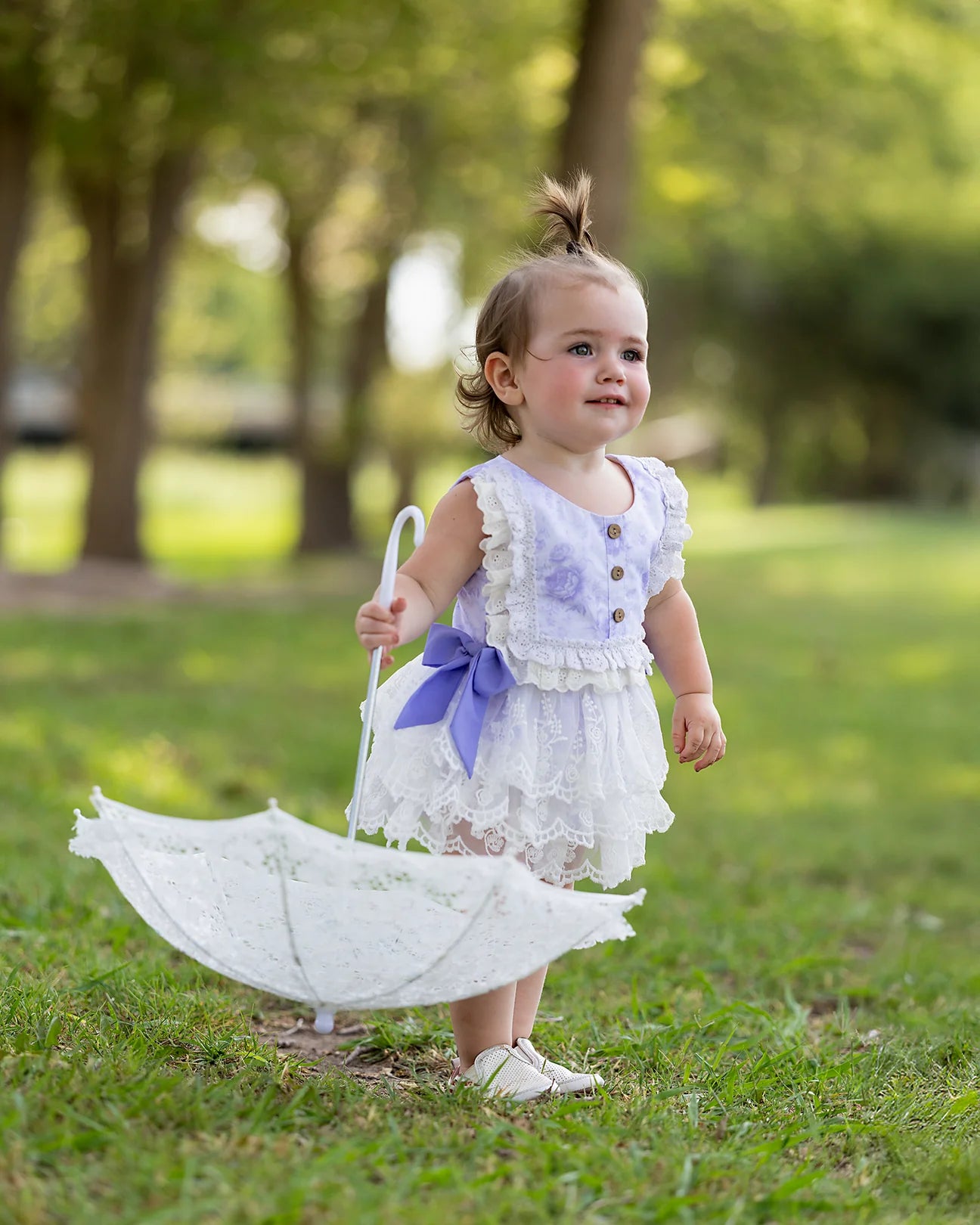 Whispering Lilacs May Romper