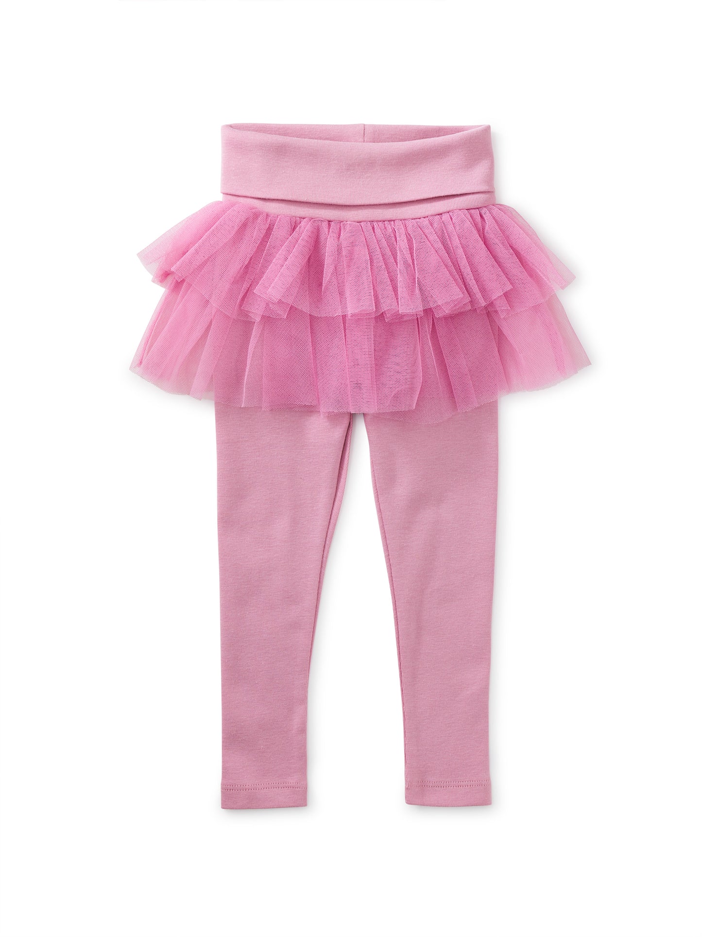 Mauve Mist Tulle Ruffle Baby Pants