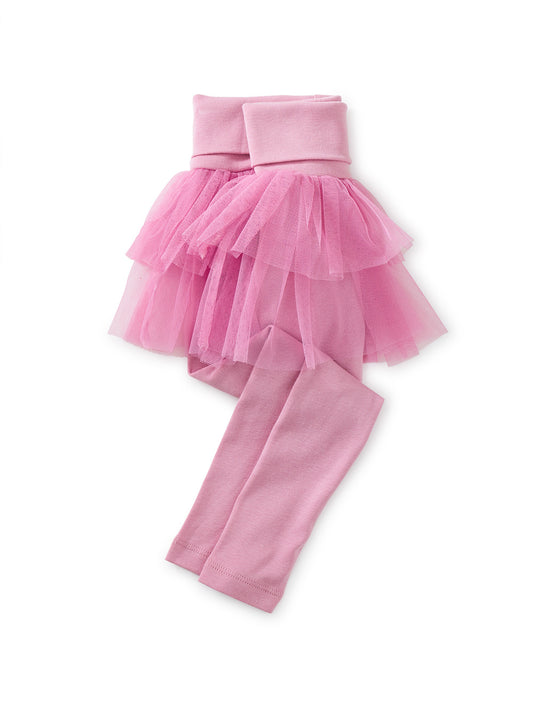 Mauve Mist Tulle Ruffle Baby Pants