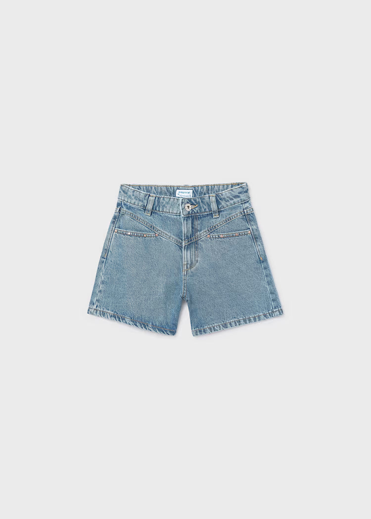 Mayoral 6202 Girl Denim Shorts