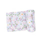 Magnolias  Swaddle Blanket
