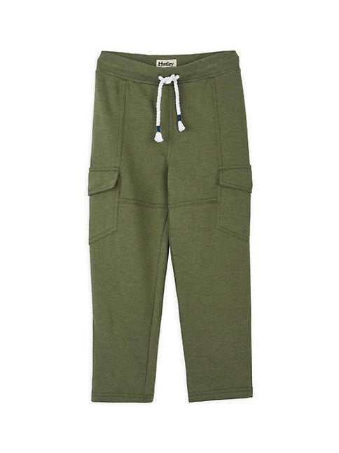 Moss Melange Cargo Joggers