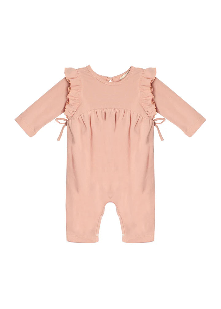 Melody Pink Baby Romper