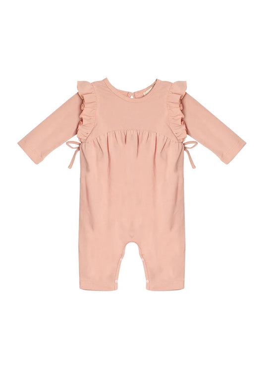 Melody Pink Baby Romper