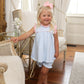 Meredith Bloomer Set- Light Blue Gingham/Light Pink