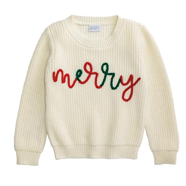 Merry Chainstitch Sweater
