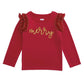 Red Holiday Tinsel LS Shirts