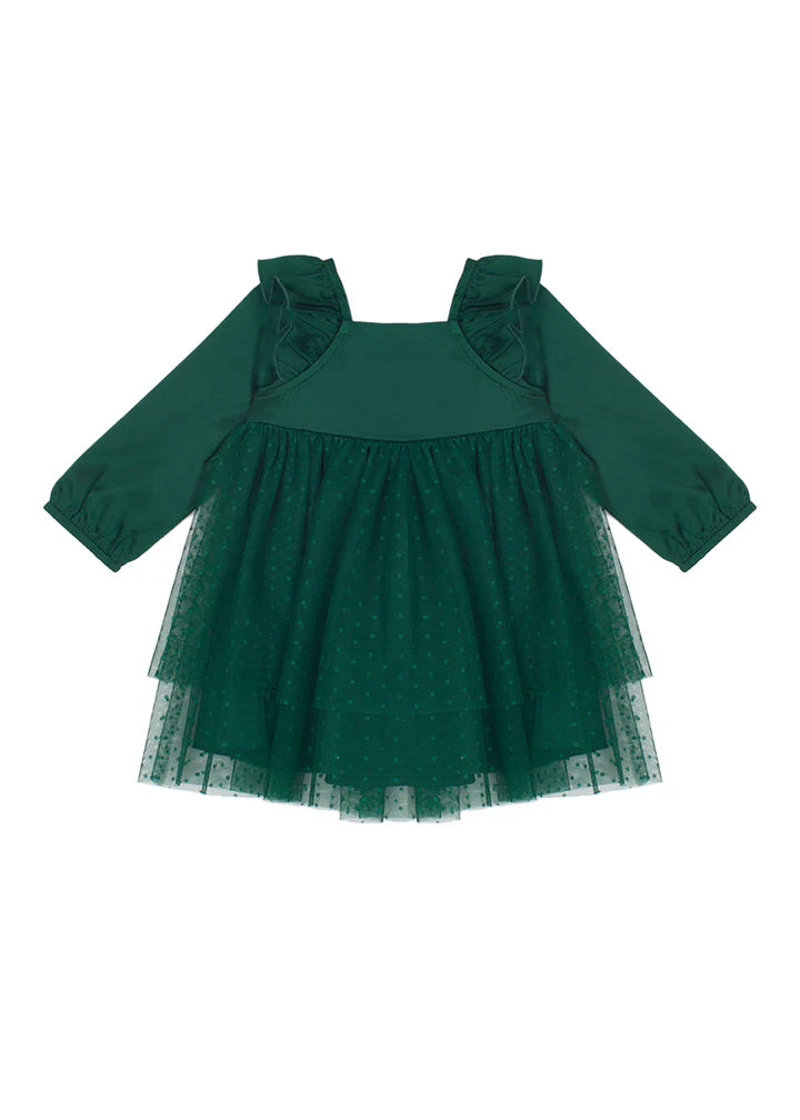 Mistletoe Emerald Dress