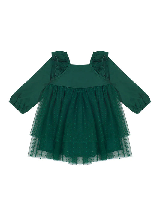 Mistletoe Emerald Dress