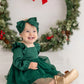 Mistletoe Emerald Dress