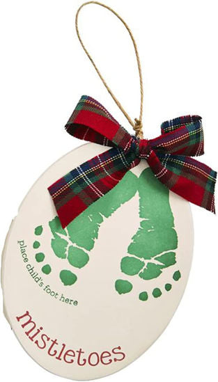 Footprint Ornaments