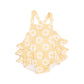 Ruffle Sunsuit - Yellow Mod Daisy