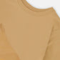 Deux Par Deux Long Sleeve Organic Cotton T-Shirt Beige Mountain Range